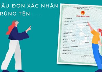 [ Tải về] Mẫu đơn xác nhận trùng tên – Mẫu đơn xin thay đổi tên