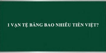 1 vạn tệ bằng bao nhiêu tiền Việt?