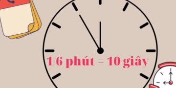 1 phần 6 phút bằng bao nhiêu giây?