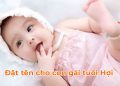 Đặt tên cho con gái tuổi hợi
