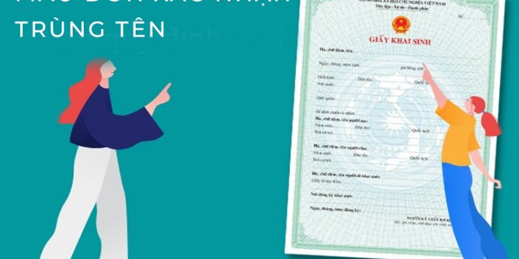 [ Tải về] Mẫu đơn xác nhận trùng tên – Mẫu đơn xin thay đổi tên